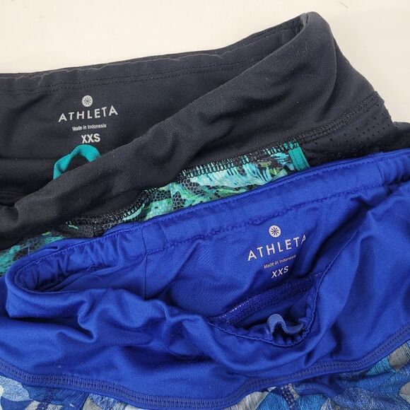 ATHLETA bundle of 2 women's running shorts size XXS - Picture 4 of 14